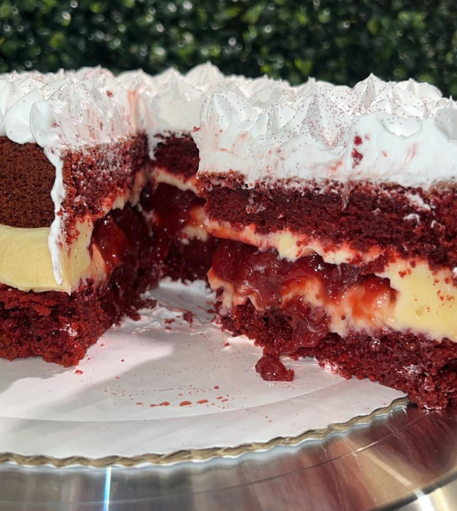Bolo Red Velvet||Red Velvet Cake||Ciasto Red Velvet
