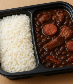 Feijoada congelada com arroz 500g||Frozen feijoada with rice 500g||MroÅ¼ona feijoada z ryÅ¼em 500g