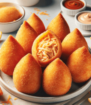 Coxinha de frango - 1 Kilo||Chicken Coxinha - 1 Kilo||Coxinha 30g - 1kg
