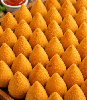 Mini Coxinha - 1 Kilo||Mini Chicken Coxinha - 1 Kilo||MaÅe coxinha z kurczaka - 1 kg